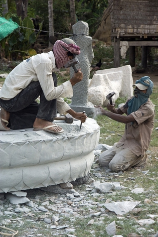 Sculpteurs de Bouddah 