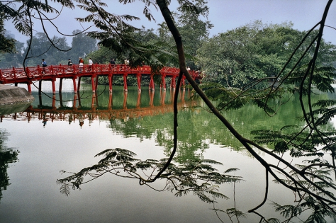 Hanoi Lake of the restored sword.