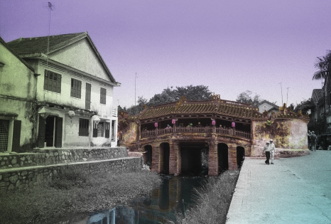 Hoi an Pont Japonais. Ce pont reliait le quartier Japonnais au quartier vietnamien.